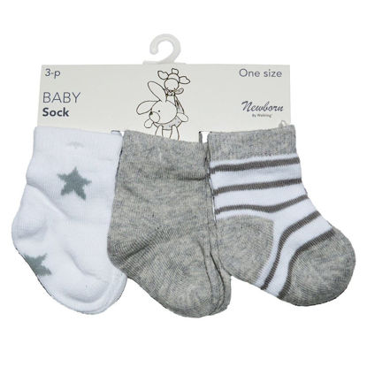Bilde av Baby sokker 3-Pack